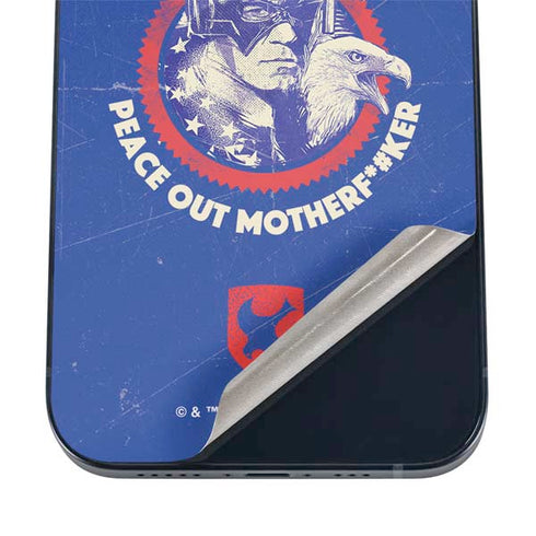 DC Comics Peacemaker Peace Out iPhone 17 Pro Skin