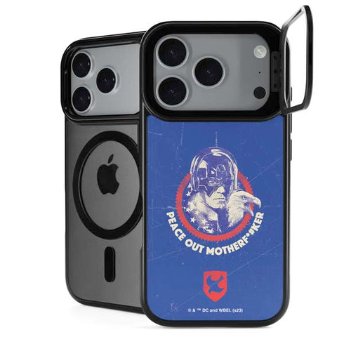 DC Comics Peacemaker Peace Out iPhone 18 Pro Kickstand Case