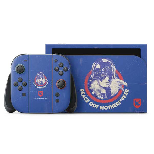 DC Comics Peacemaker Peace Out Nintendo Skins
