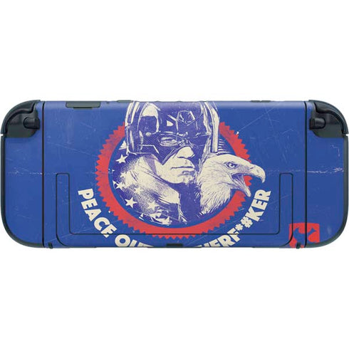 DC Comics Peacemaker Peace Out Nintendo Switch 2 (2025) with Joy-Con Skin