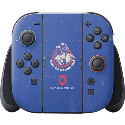 DC Comics Peacemaker Peace Out Nintendo Skins