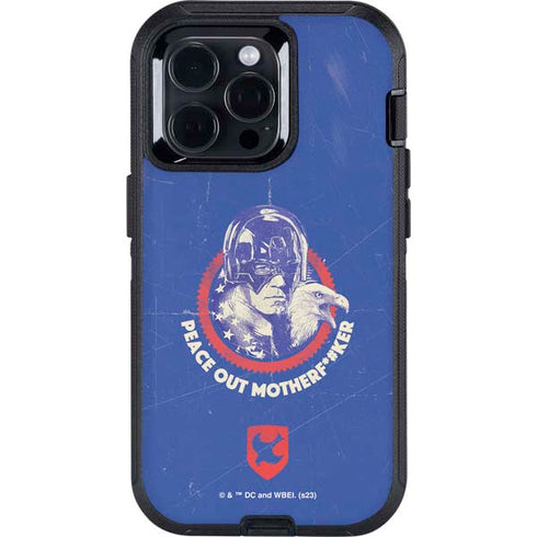 DC Comics Peacemaker Peace Out Otterbox Defender iPhone Skin