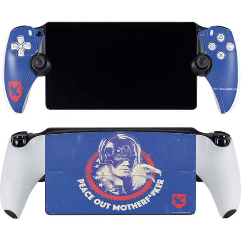 DC Comics Peacemaker Peace Out PlayStation Portal Remote Player Skin