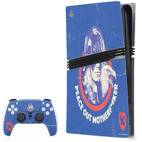 DC Comics Peacemaker Peace Out PlayStation PS5 Skins