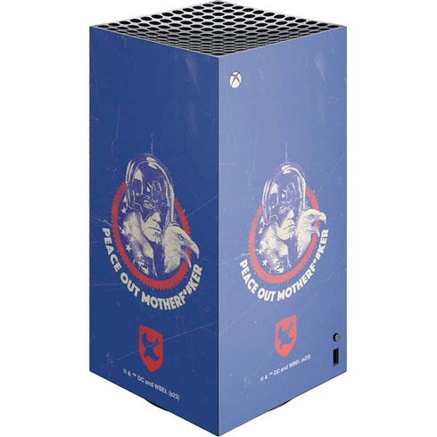 DC Comics Peacemaker Peace Out XBox Series X Digital Edition Console Skin