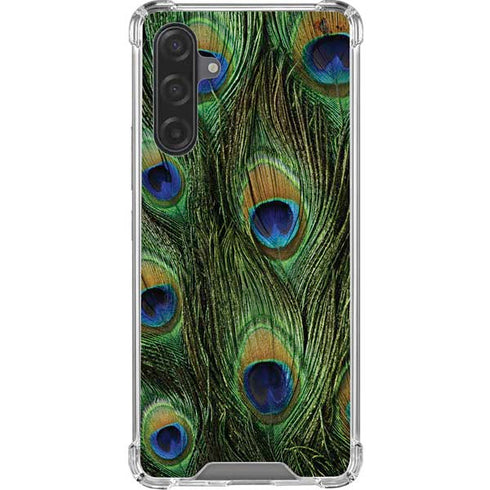 Peacock Galaxy A17 Clear Case