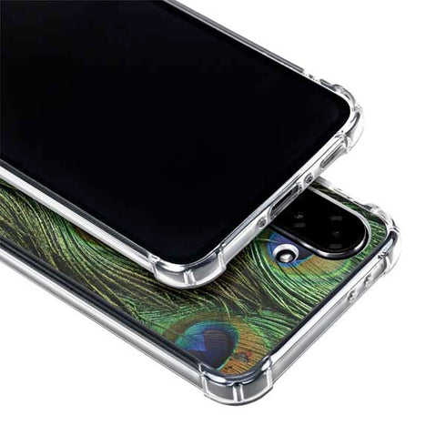 Peacock Galaxy A36 5G Clear Case