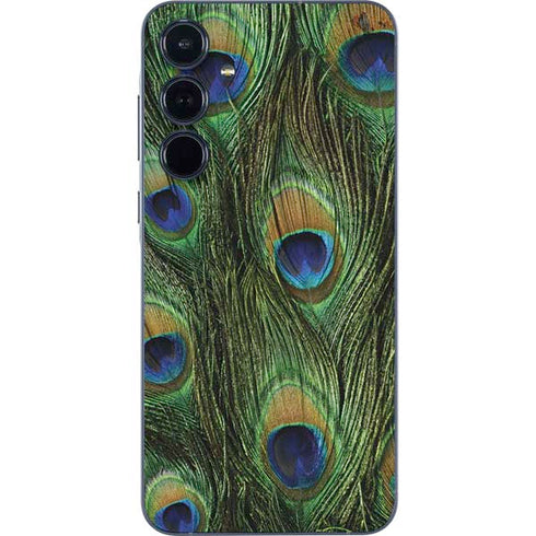 Peacock Galaxy A55 5G Skin