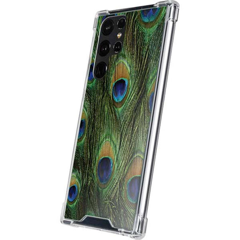 Peacock Galaxy S23 Ultra Clear Case