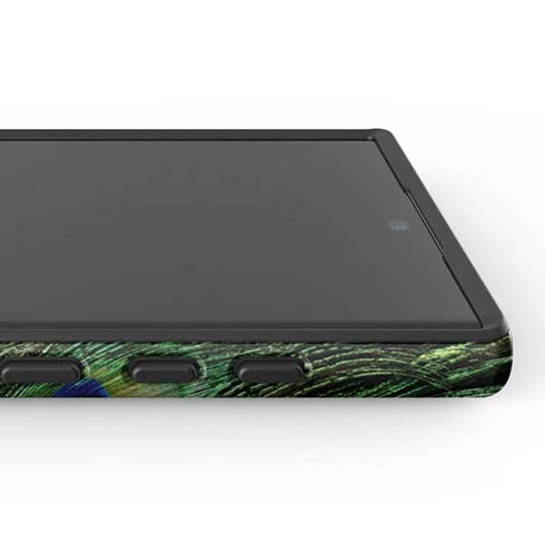 Peacock Galaxy S25 Ultra Impact Case