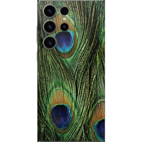 Peacock Galaxy S25 Ultra Skin