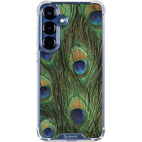 Peacock Galaxy S25 Clear Case