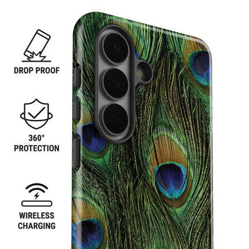 Peacock Galaxy S26 Plus Impact Case