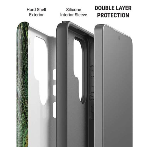 Peacock Galaxy S26 Ultra Impact Case