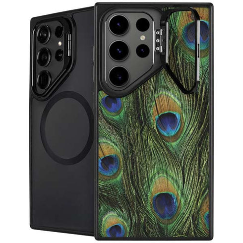 Peacock Galaxy S26 Ultra Kickstand Case