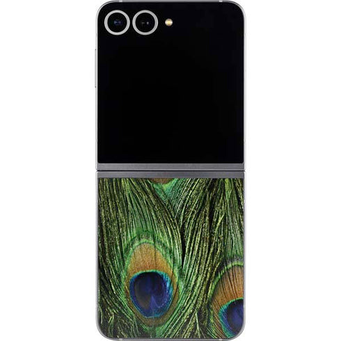 Peacock Galaxy Z Flip6 Skin