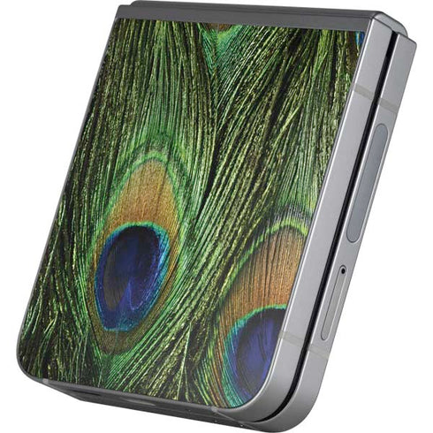 Peacock Galaxy Z Flip6 Skin