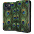 Peacock Animal Print iPhone 13 Folio Case