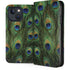 Peacock Animal Print iPhone 14 Plus Folio Case