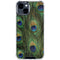 Peacock iPhone 15 Clear Case