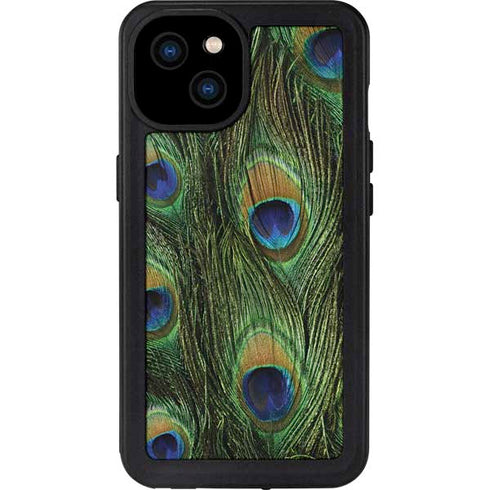 Peacock iPhone 15 Plus Waterproof Case