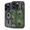 Peacock iPhone 15 Pro Kickstand Case