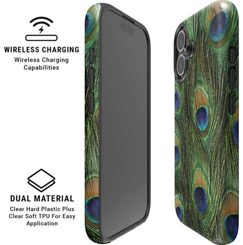 Peacock iPhone 16 Plus Magsafe Impact Case