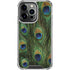 Peacock iPhone 16 Pro Clear Case
