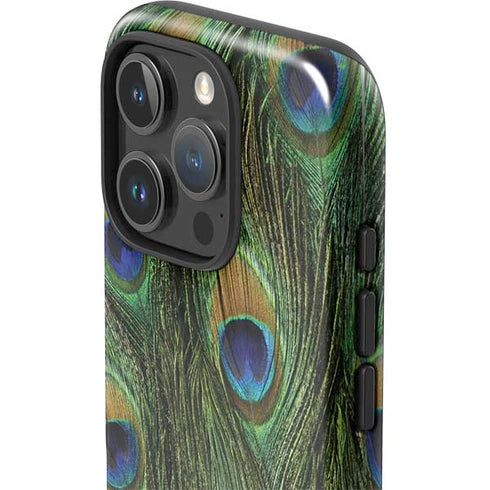 Peacock iPhone 16 Pro Impact Case