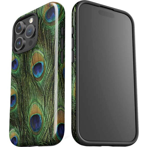 Peacock iPhone 16 Pro Impact Case
