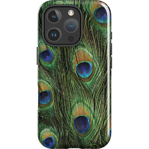 Peacock iPhone 16 Pro Magsafe Impact Case