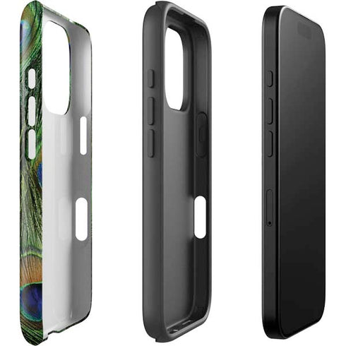 Peacock iPhone 16 Pro Max Impact Case