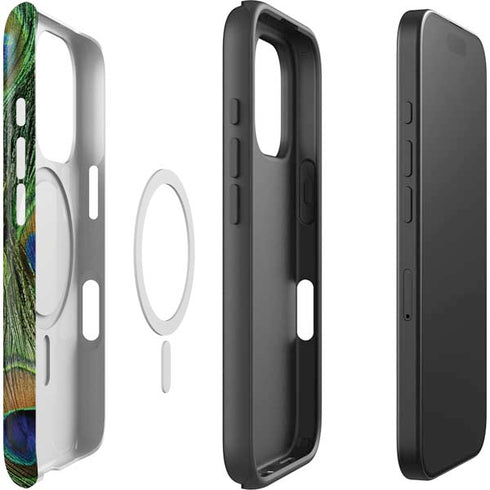 Peacock iPhone 16 Pro Max Magsafe Impact Case