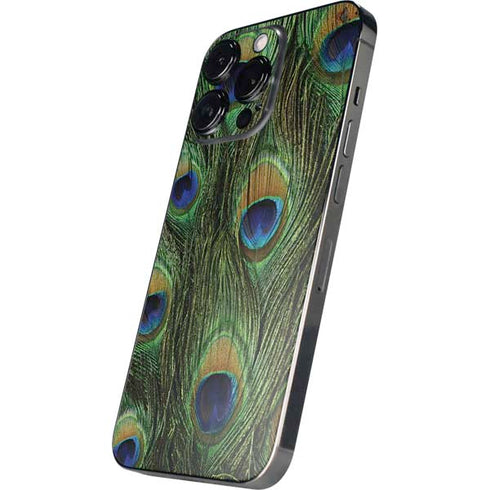 Peacock iPhone 16 Pro Skin