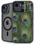 Peacock iPhone 16e Kickstand Case