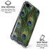 Peacock iPhone 16e Clear Case