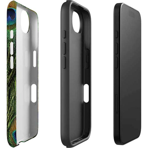 Peacock iPhone 16e Impact Case