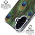 Peacock iPhone 17 Clear Case