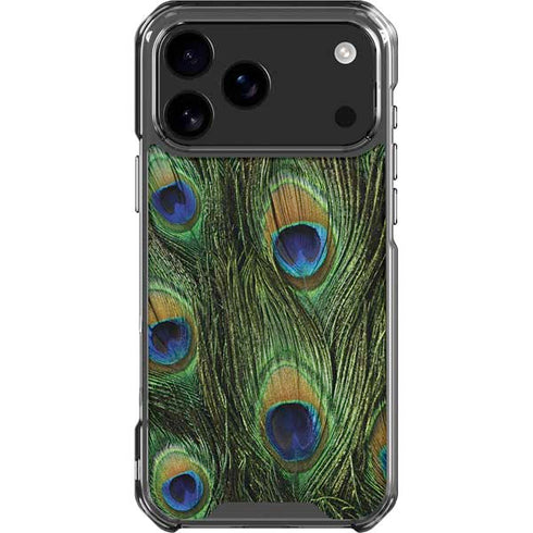 Peacock iPhone 18 Pro Max Clear Case