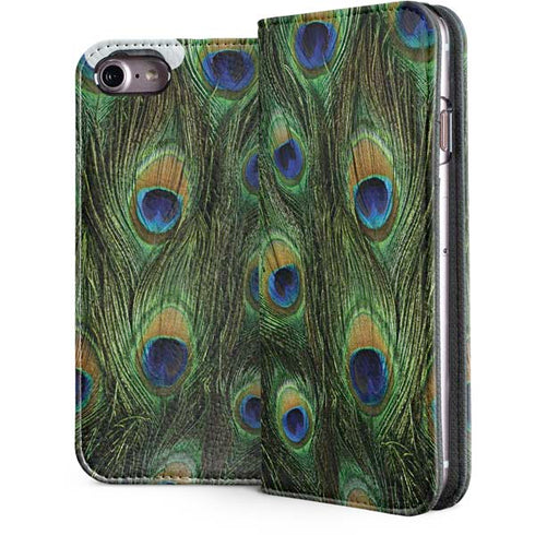 Peacock Animal Print iPhone 7 Folio Case