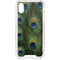Peacock iPhone XS Clear Case