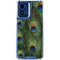 Peacock Moto G 5G (2024) Clear Case