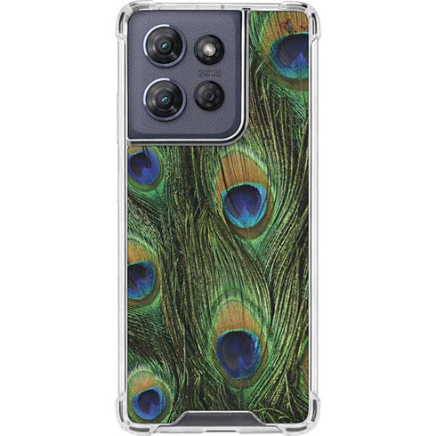 Peacock Moto G Stylus 5G (2025) Clear Case