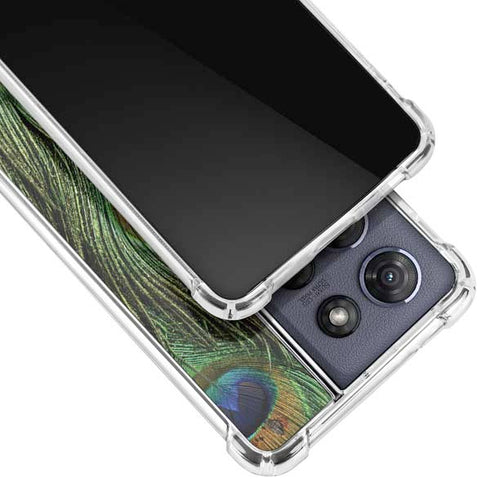 Peacock Moto G Stylus 5G (2025) Clear Case