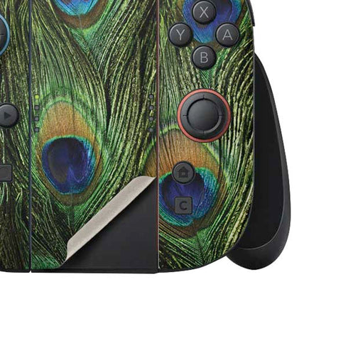 Peacock Nintendo Switch 2 (2025) Joy-Con Controller Skin