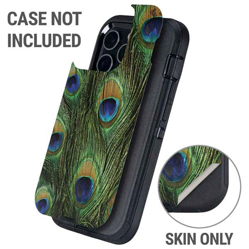 Peacock Otterbox Defender iPhone Skin