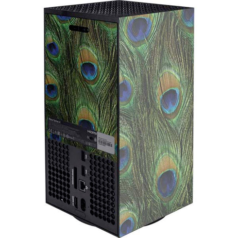 Peacock XBox Series X Digital Edition Console Skin