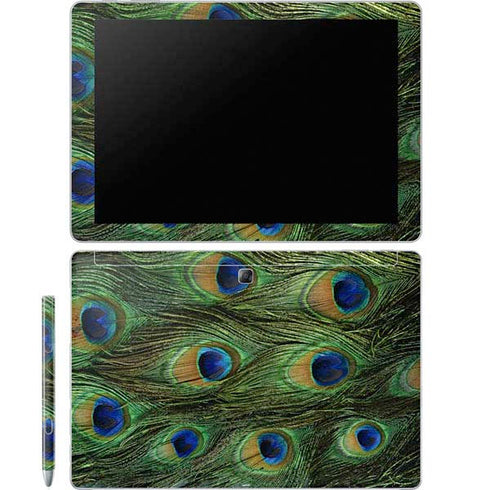 Peacock Galaxy Book 12in Skin