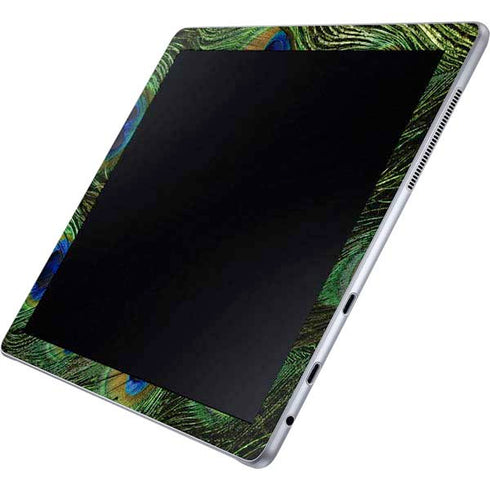Peacock Galaxy Book 12in Skin