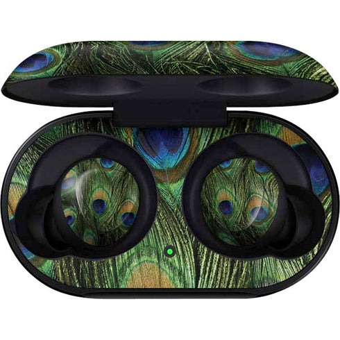 Peacock Galaxy Buds Skin